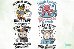 Funny Sarcastic Sublimation Product Image 1