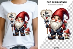 Valentine gnome png design for T-shirts Product Image 1