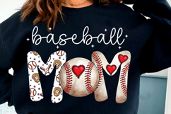 Baseball Mama Png Baseball Game Day Png Product Image 1