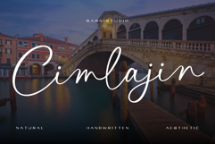 https://basnistudio.com/product/cimlajin-handwritten-font/ Product Image 1