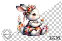 Floral Nursery Animal Sublimation Clipart Bundle Product Image 2