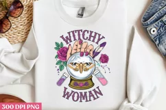 Witchy Woman PNG, Crystal Sublimation PNG Product Image 2