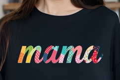 Vol. 27 Patchwork Fabric Mama - PNG Product Image 1