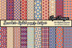 Geometric Seamless digital papers, Seamless pattern Product Image 1
