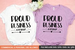 Proud Business Owner Svg Design Product Image 1