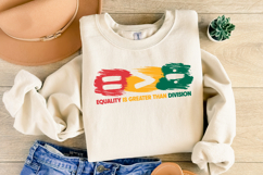 Equality is Greater than Division SVG | Svg Cut File Product Image 2