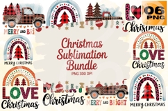 Christmas Sublimation Bundle PNG 300 DPI Product Image 1