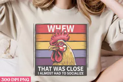 Whew That Was Close I Almost PNG, Funny Animal Jokes sublima Product Image 2