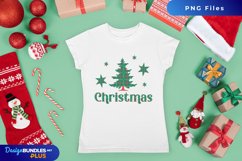 Christmas Tree with Plaid Patterned Sublimation Product Image 1