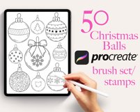 300 Pack Christmas Procreate Stamps Product Image 2