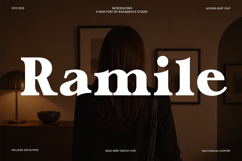 Ramile - Bold Serif Editorial Font Product Image 1