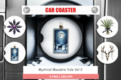 Mystical Macabre Yule Car Coaster Product Image 1