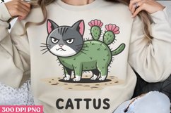 Cattus PNG, Funny Animal Puns Sublimat Product Image 2