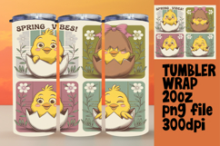 VIVID 20oz Tumbler Wrap for Creative Ideas , Cute Easter Product Image 1