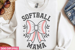 Softball mama PNG, Game Day Baseball Sublimation PNG Product Image 2