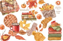 Watercolor autumn decor Product Image 2