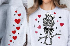 Valentines Day Skeleton PNG, Funny Valentine Day PNG, love Product Image 2