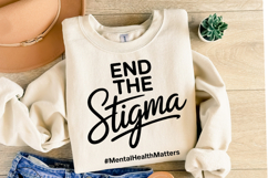 End the Stigma Svg Design | Svg Cut Files | Shirt Svg Product Image 2