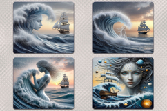 The World of Mysticism | 9 designs - Goddess Aphrodite, PNG Product Image 2