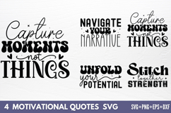 Motivational Quotes Designs SVG Product Image 1