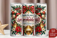 Prince of Peace 20oz Tumbler Wrap, Isaiah 9:6 Christian Chri Product Image 2