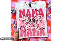 Mama Valentine PNG | Preppy Valentine PNG | Coquette PNG Product Image 1