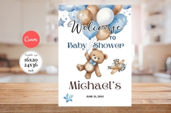 Baby Shower Welcome Sign Template 145 Product Image 1