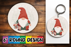 Radiant Round Designs for Gifts, Gnomes Product Image 1