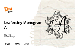 Leafertiny Monogram Product Image 1