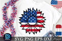 American Sunflower SVG, Sunflower SVG Product Image 2