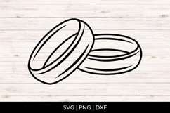 Wedding Rings SVG Product Image 1