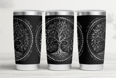20oz Tumbler laser svg|Tumbler Celtic tree, Tree of Life Product Image 1