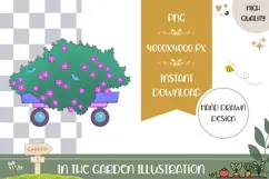 Hand Drawn Flowers Illustration, Cartoon Flowers PNG Product Image 1