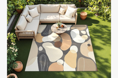 Editable Outdoor Rug Mockup Product Image 2