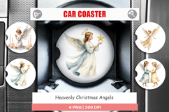 Car Coaster Christmas Angels Product Image 1