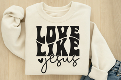 Love like jesus SVG Product Image 2