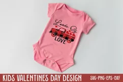 Loads of love SVG, Valentine's Day SVG Product Image 1