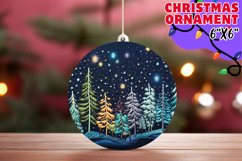 Festive Forest with 3D Embroidery Product Image 1