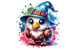 Cute Eagle Clipart - PNG File Product Image 2