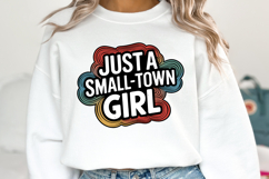 Just a small town Girl SVG | Quotes| SVG Cut Files Product Image 2