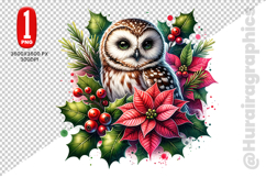 Cute Owl Clipart - PNG File Product Image 2