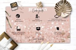 Digital Download Jewelry Care Card Product Image 10