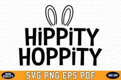 Hippity Hoppity SVG Design | SVG Cut files Product Image 1