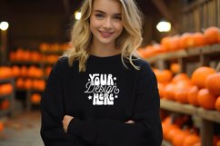 Gildan 18000 Black Mockup, Halloween Gildan 18000 Mockup Product Image 1