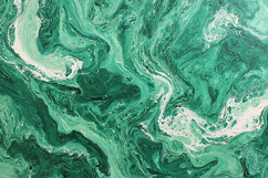 A vibrant green and white abstract marble texture background Product Image 1