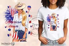 American Dream Patriotic Design 4th of July USA Independence Product Image 3