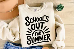 School's out for summer svg | Summer Svg | Shirt Svg Product Image 2