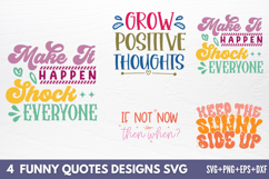 Motivational Quotes Designs SVG Product Image 1