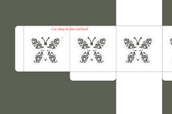 Butterfly cutout box template Product Image 2