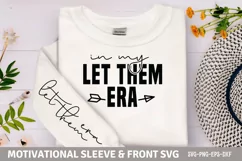 In my let them era let them era Sassy SVG PNG Product Image 1